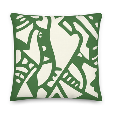 Enchanted Grouse — Hunter and Ivory | Mikko Collection Accent Pillow