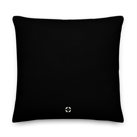 Enchanted Grouse - Onyx and Ivory | Mikko Collection Accent Pillow