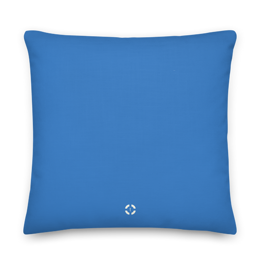Terrible Olli — Azure and Ivory | Mikko Collection Accent Pillow