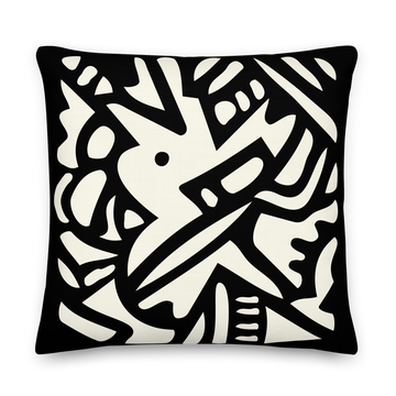 The Partners - Onyx and Ivory | Mikko Collection Accent Pillow