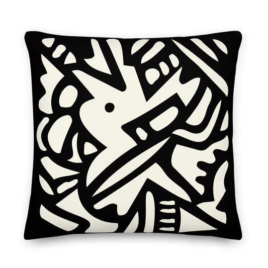 The Partners - Onyx and Ivory | Mikko Collection Accent Pillow
